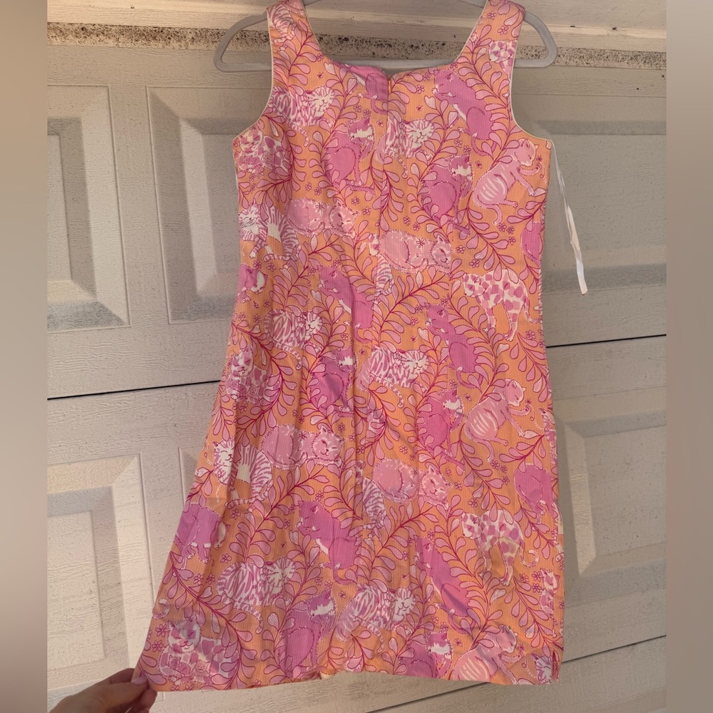 Lilly Pulitzer Pink and Orange Mini Dress